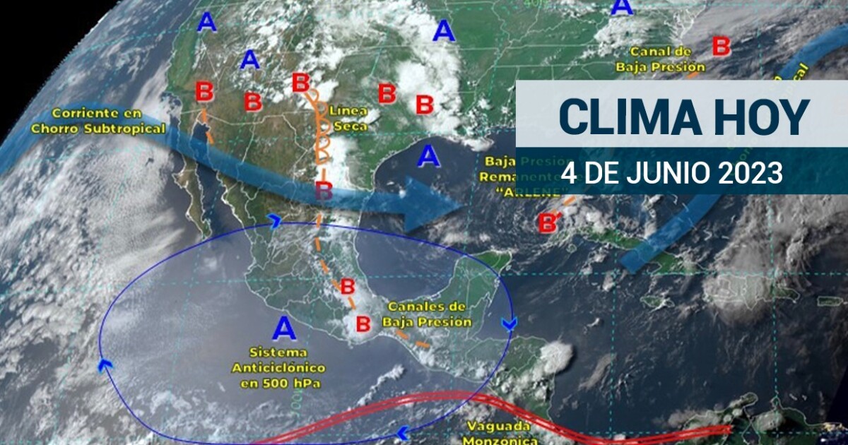 Mexico Weather Forecast Third Heat Wave and Possible Rain and Dust